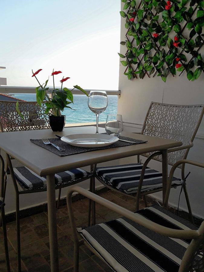A Unique Seaside View!!! Apartment Rhodes City Exterior foto